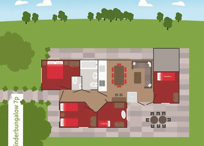 Appartement Kidsbungalow *